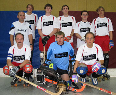 Rollhockey-Mannschaft des ERSC
